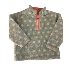 Hanna Andersson blue dot fleece 110